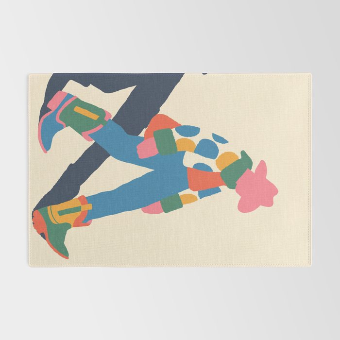 Color Block Cowboy Stroll Rug Gallery Image 2