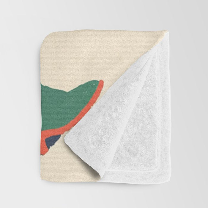 Color Block Cowboy Stroll Throw Blanket Gallery Image 3