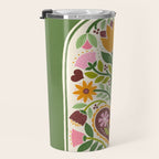 Let your Love Bloom Floral Folk Art Travel Mug Gallery Image 3