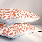 Folkart doves and deer occult pattern  Pillow Sham Gallery Image 3