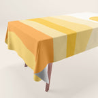 Abstract Landscape 09 Yellow Tablecloth Gallery Image 1