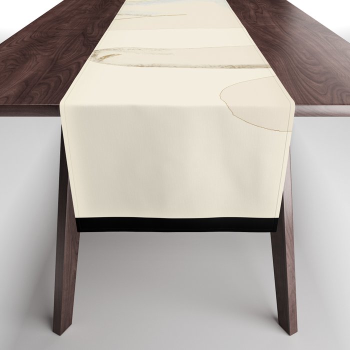 Minimal Abstract Art Cat 6 Table Runner Gallery Image 1