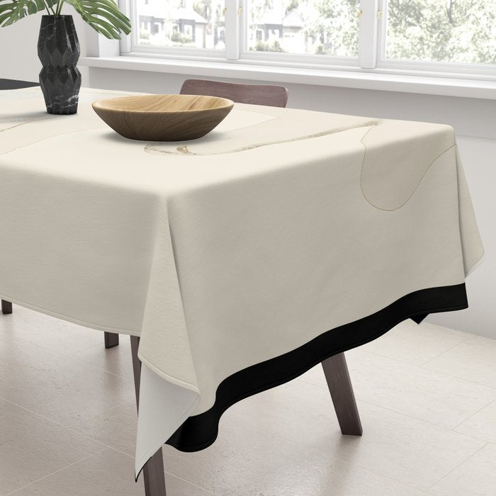 Minimal Abstract Art Cat 6 Tablecloth Gallery Image 3