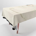 Minimal Abstract Art Cat 6 Tablecloth Gallery Image 1