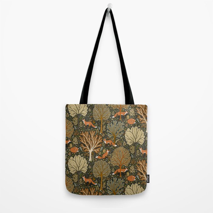 Woodland Fox Tote Bag Gallery Image 2