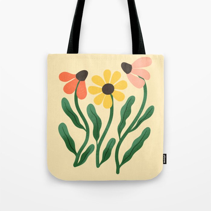 Brown Eyed Susans Flower Market Tote Bag Gallery Image 1