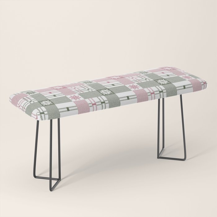 Holiday Nordic Warmth Bench Gallery Image 1