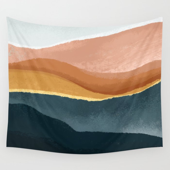 Calming Waves Wall Tapestry Gallery Image 4
