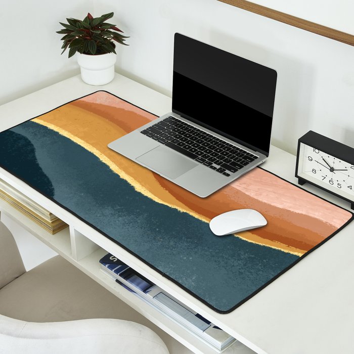 Calming Waves Desk Mat Gallery Image 2