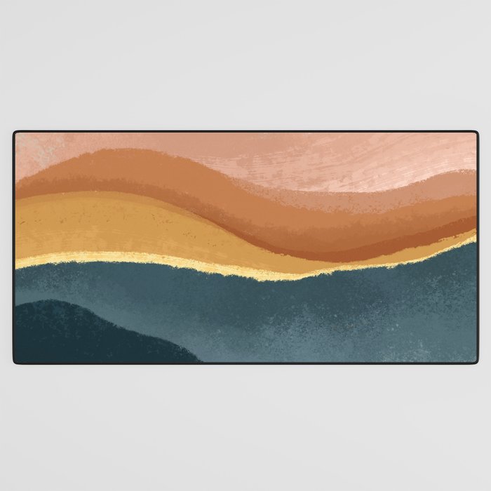 Calming Waves Desk Mat Gallery Image 3
