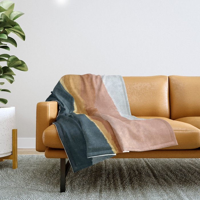 Calming Waves Throw Blanket Gallery Image 1