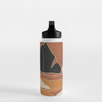 Minimal Abstract Art Landscape 03 Water Bottle Gallery Image 3