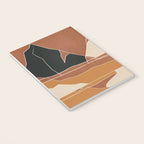 Minimal Abstract Art Landscape 03 Notebook Gallery Image 3