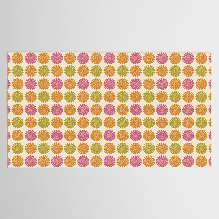Retro Summer Daisies VIII Tablecloth Gallery Image 2