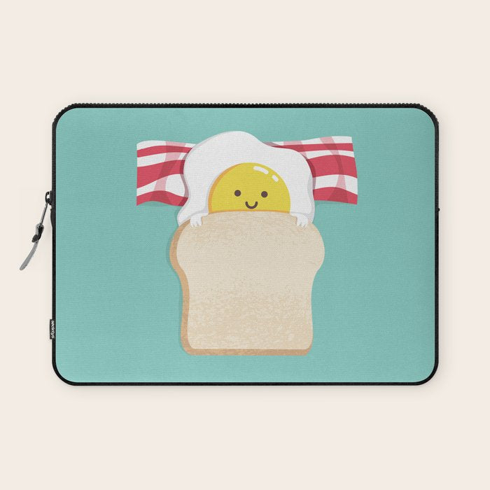 Morning Breakfast Laptop Sleeve Gallery Image 1