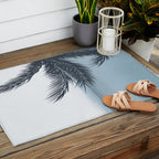 Palm and Ocean Outdoor Rug Gallery Image 2