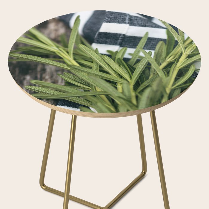 Rosemary Stripe Side Table Gallery Image 2