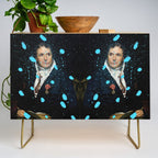 Brutalized Portrait of a Gentleman 1 Credenza Gallery Image 1