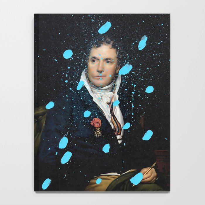 Brutalized Portrait of a Gentleman 1 Notebook Gallery Image 4