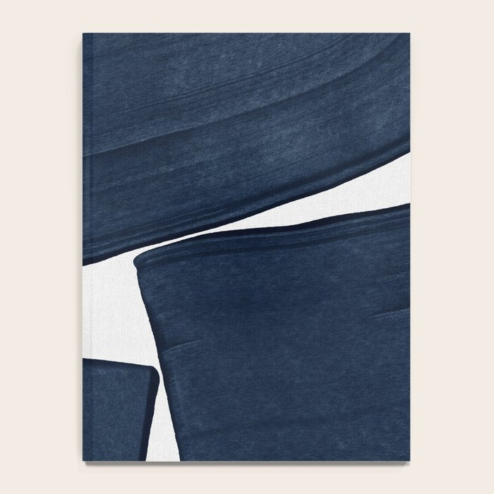 Minimalist Painting Blue III, Mid Century Modern Notebook Gallery Image 4