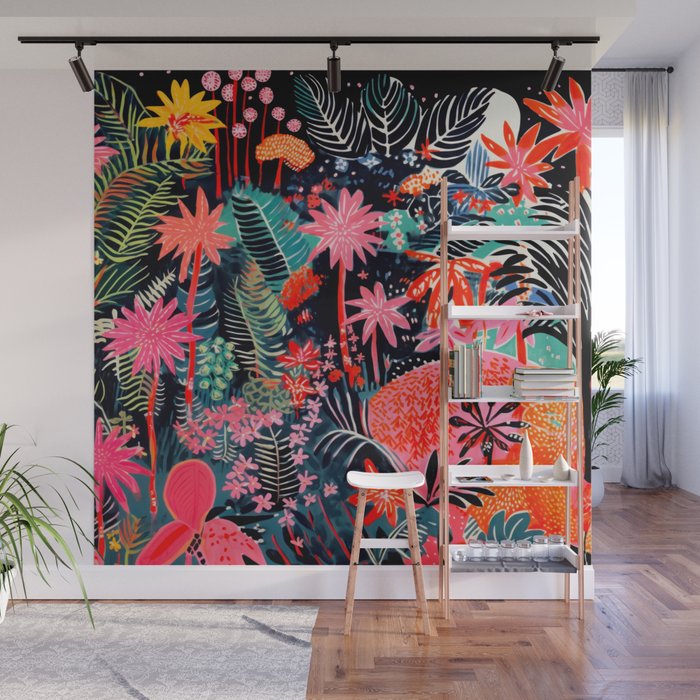 Tropical Forest Celebration Wall Mural Gallery Image 1