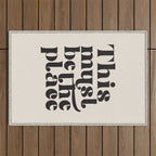 This Must Be The Place Outdoor Rug Gallery Image 1