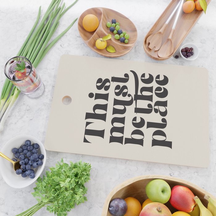 This Must Be The Place Cutting Board Gallery Image 2