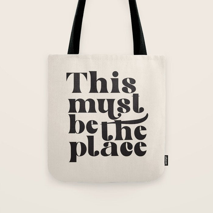 This Must Be The Place Tote Bag Gallery Image 1