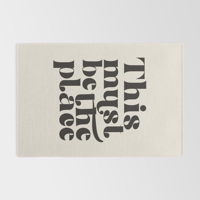 This Must Be The Place Rug Gallery Image 2