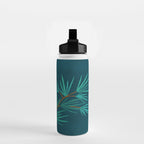Night Palm Still Life Water Bottle Gallery Image 2