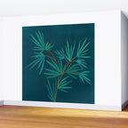 Night Palm Still Life Wall Mural Gallery Image 2