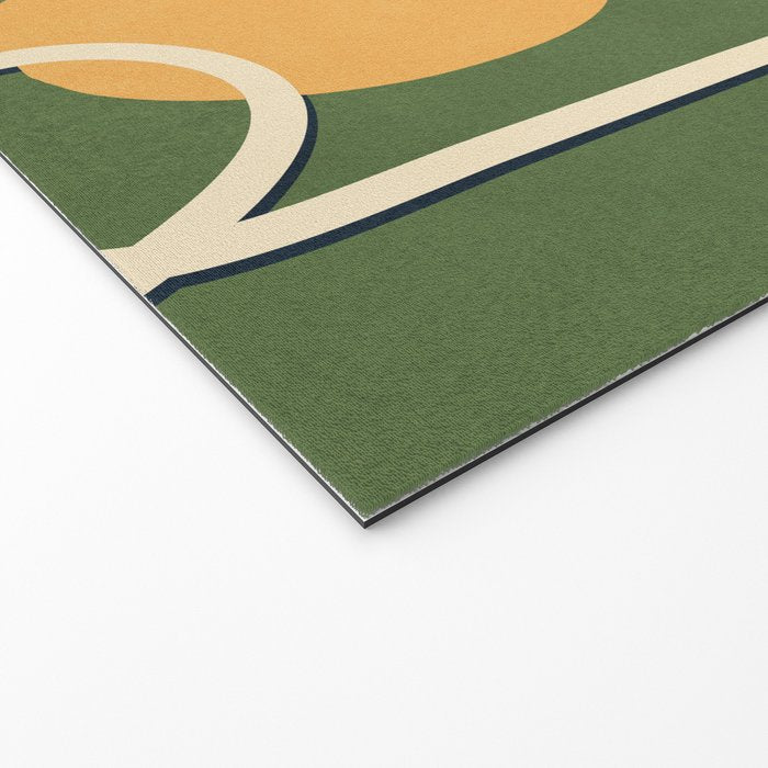 Abstract Face Line Art 06 Welcome Mat Gallery Image 2
