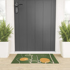 Abstract Face Line Art 06 Welcome Mat Gallery Image 3