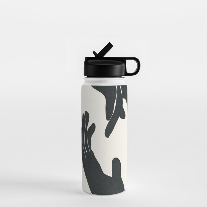 Abstract Hands Water Bottle Gallery Image 1