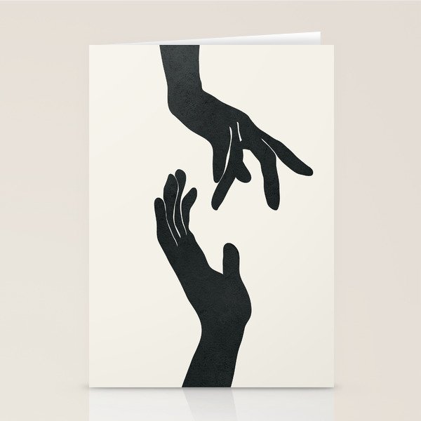 Abstract Hands Stationery Card Gallery Image 2