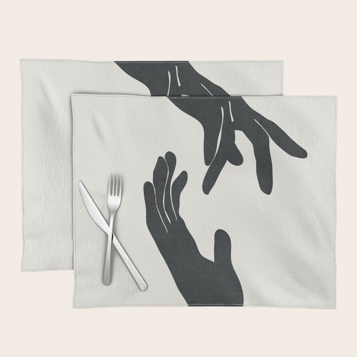 Abstract Hands Placemat Gallery Image 1
