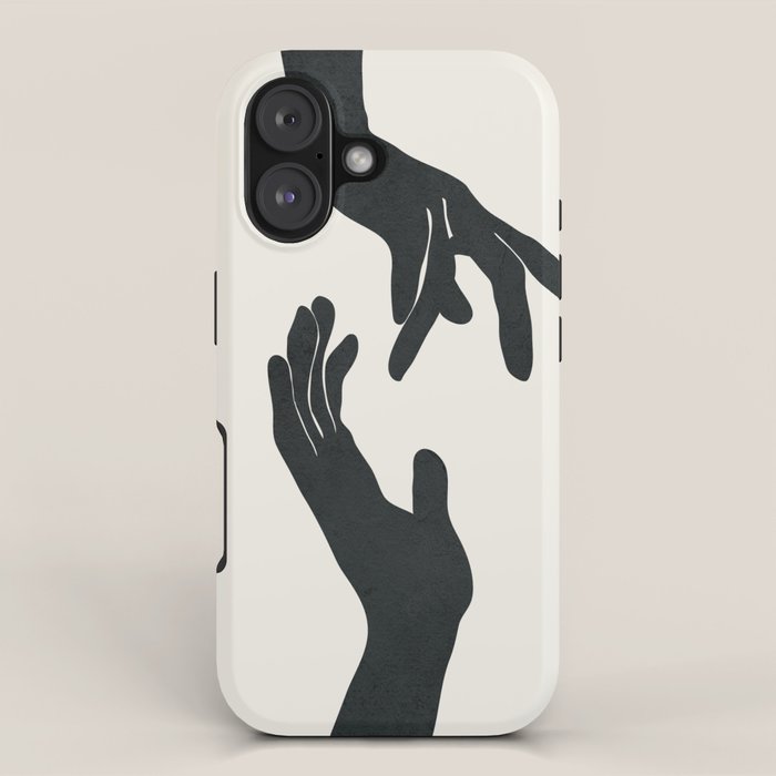 Abstract Hands iPhone Case Gallery Image 1