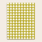 Clovers XX Chartreuse Botanical Pattern Notebook Gallery Image 4