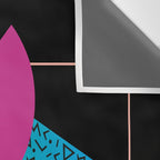 Memphis pattern 39 - 80s / 90s Retro Wall Tapestry Gallery Image 3