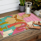 Get Lost Outdoor Rug Gallery Image 2
