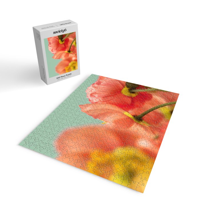 Pastel Poppy # Jigsaw Puzzle Gallery Image 2