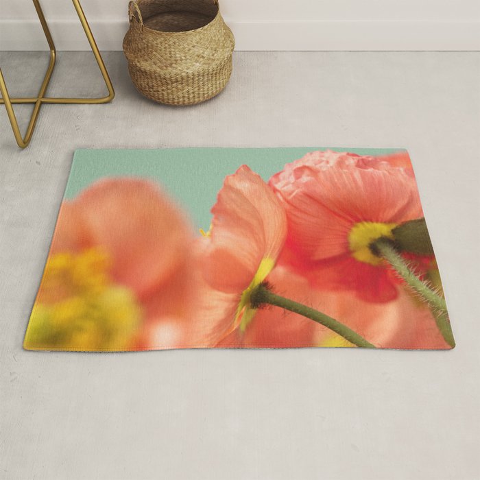Pastel Poppy # Rug Gallery Image 1