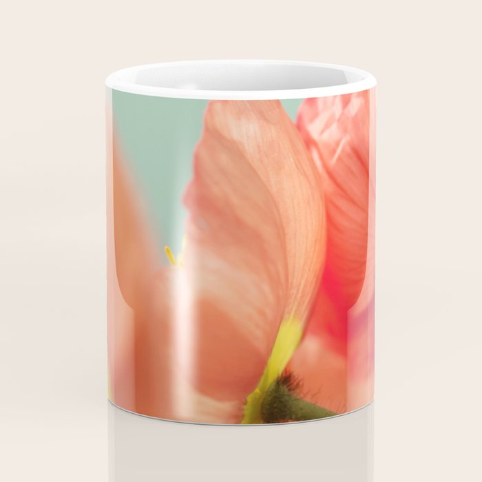 Pastel Poppy # Coffee Mug Gallery Image 4