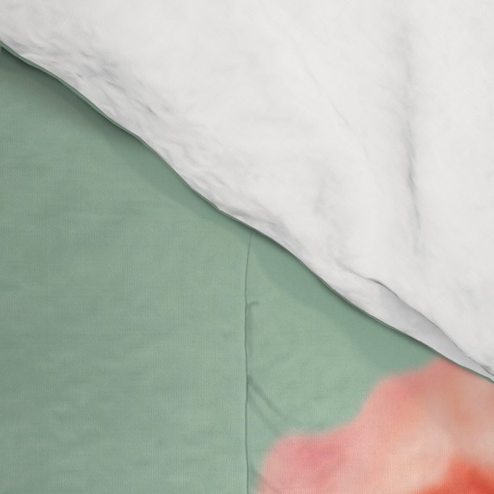 Pastel Poppy # Comforter Gallery Image 4