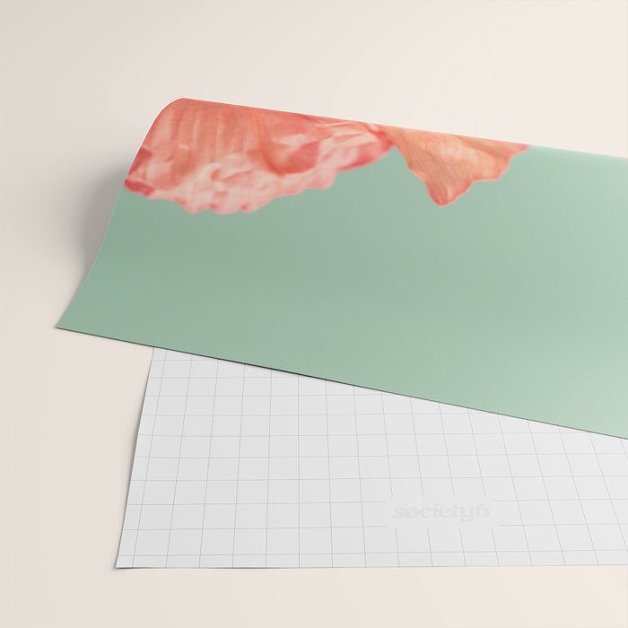 Pastel Poppy # Wrapping Paper Gallery Image 2