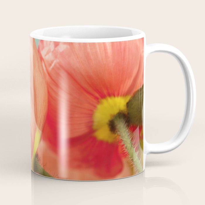 Pastel Poppy # Coffee Mug Gallery Image 1