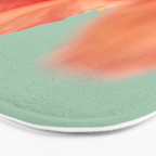 Pastel Poppy # Bath Mat Gallery Image 3