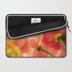 Pastel Poppy # Laptop Sleeve Gallery Image 2