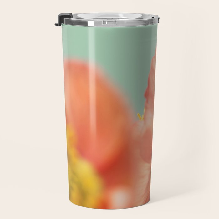 Pastel Poppy # Travel Mug Gallery Image 3
