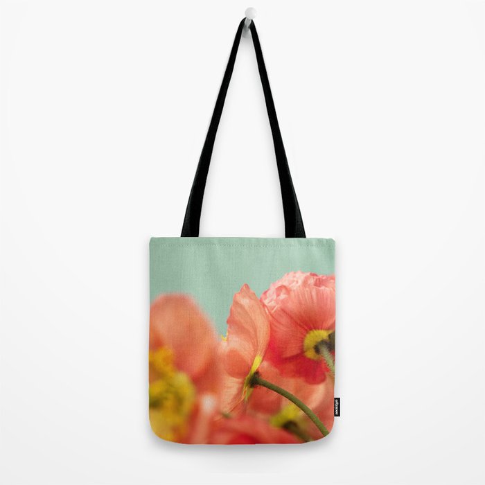 Pastel Poppy # Tote Bag Gallery Image 2